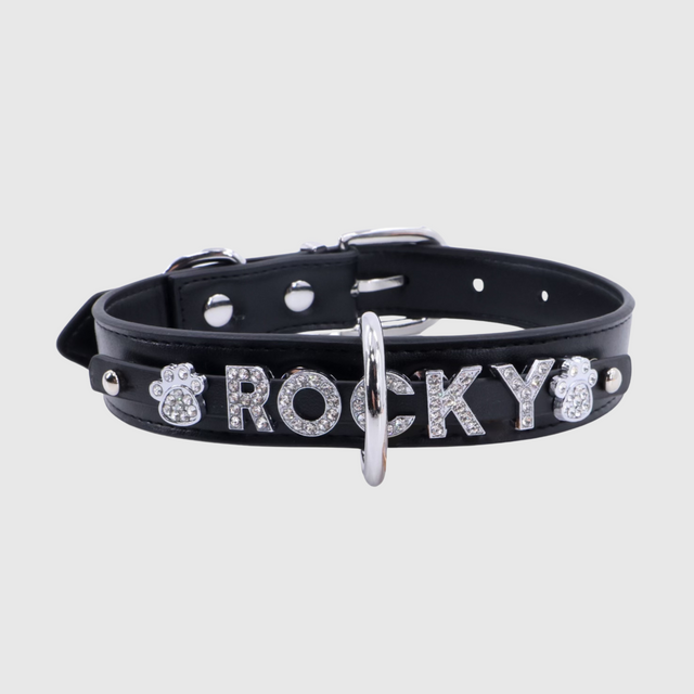personalized bling dog collars